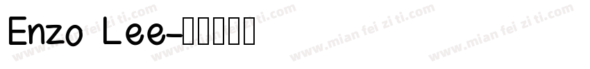 Enzo Lee字体转换